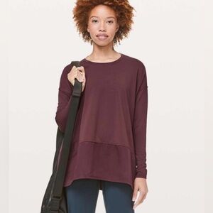 Lululemon Ease of Mind Long Sleeve Top